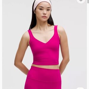 lululemon athletica Pink Tank Top